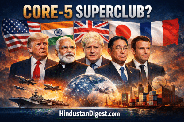 Trump Planning New “Superclub” With India? Inside the Buzz Around a Potential Core-5 Power Grouping.