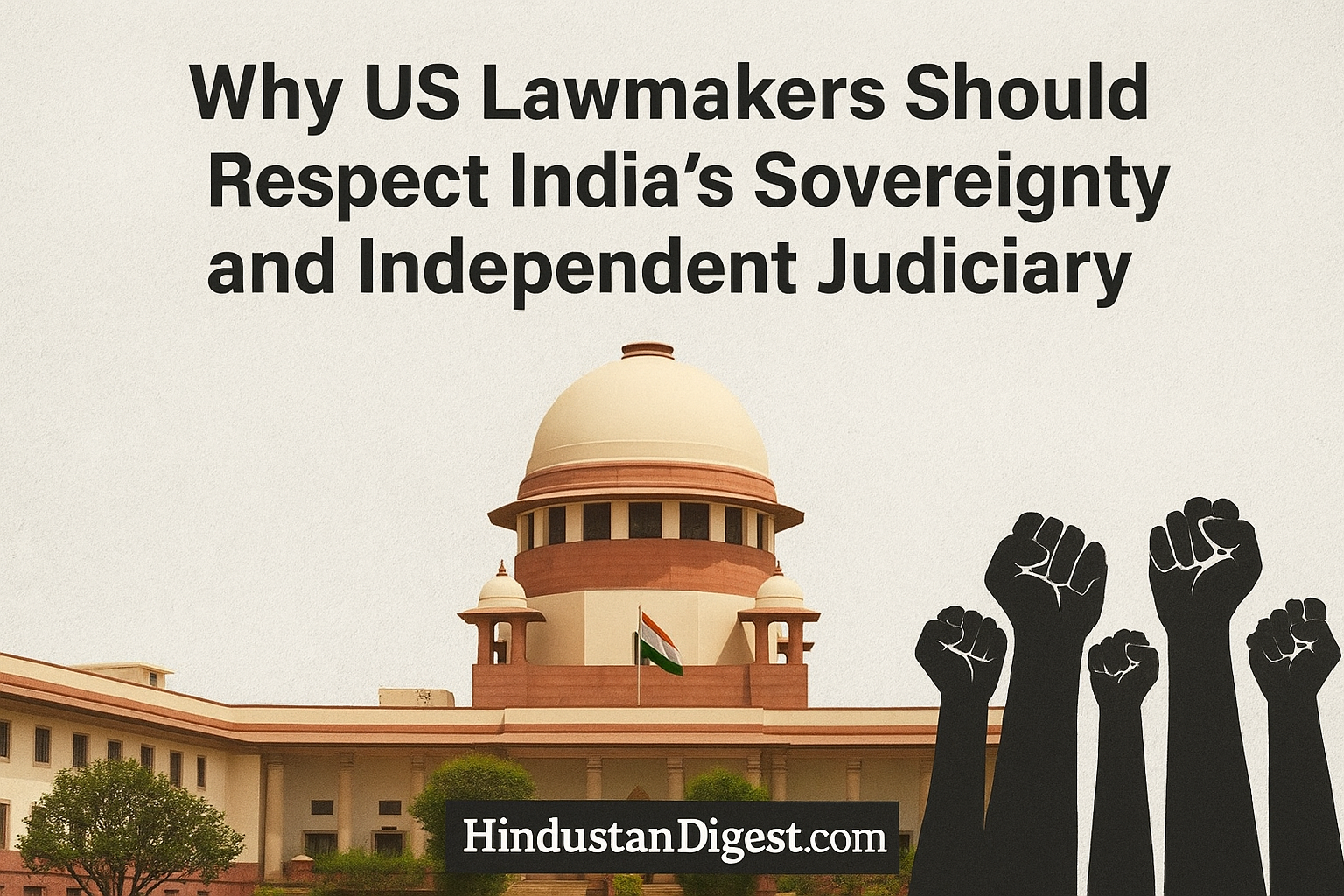 Why US Lawmakers Should Respect India’s Sovereignty and Independent Judiciary: