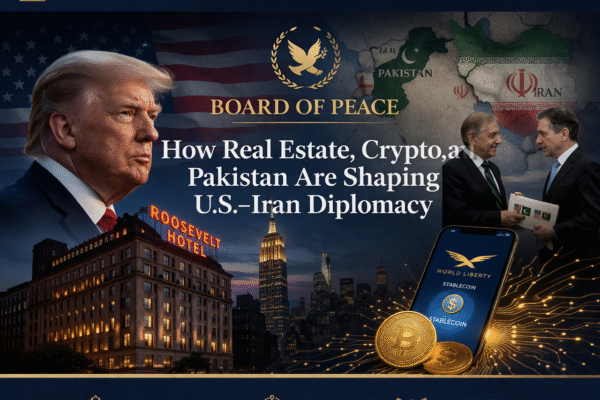 Trump’s “Board of Peace”: How Real Estate, Crypto, and Pakistan Are Shaping U.S.–Iran Diplomacy
