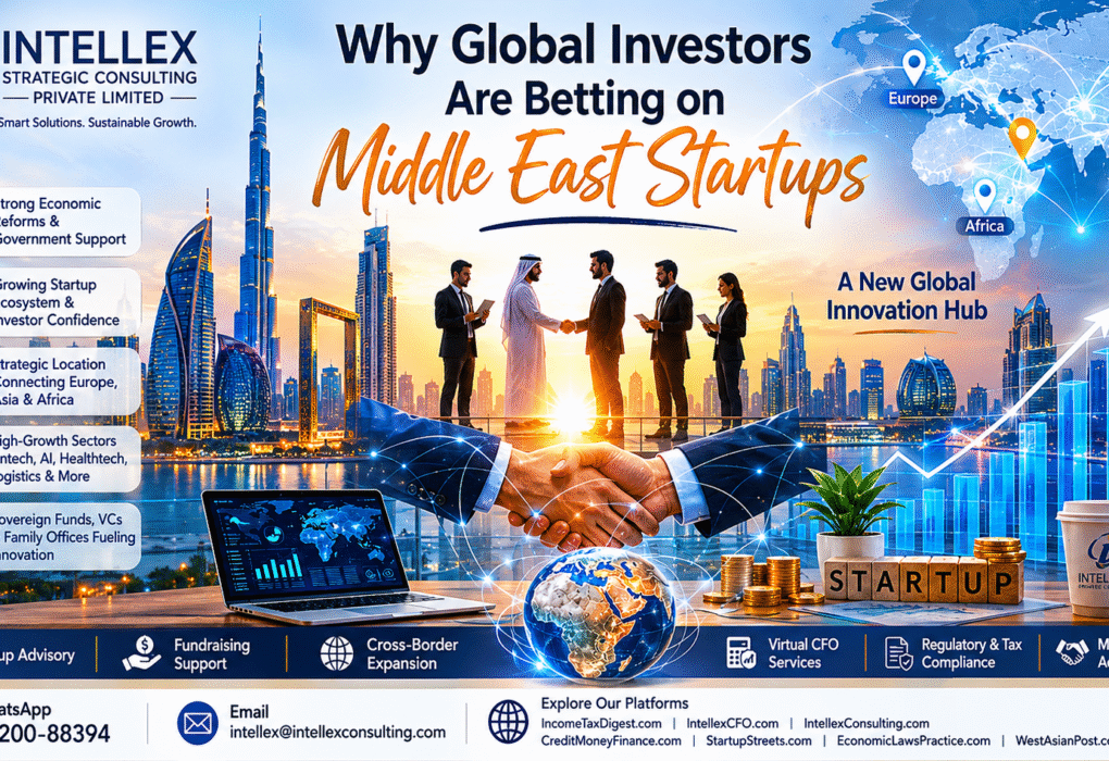 Why Global Investors Are Betting Big on Middle East Startups: The Rise of a New Global Innovation Hub.