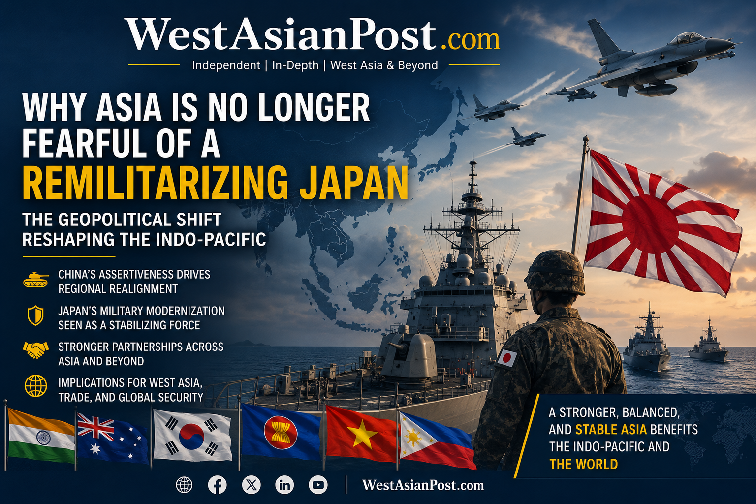 Asia’s Shifting Security Landscape: Why Many Nations Are Growing More Comfortable with a Stronger Japan.
