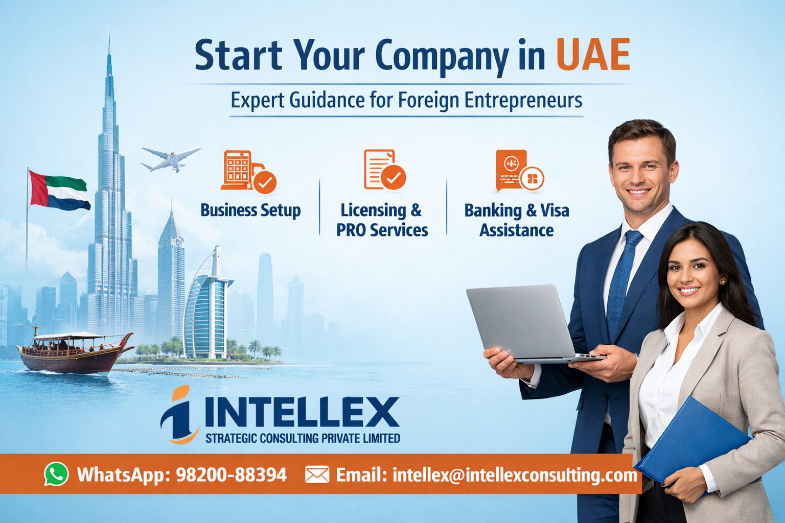 How Foreign Entrepreneurs Can Start a Company in UAE: A Complete 2026 Guide.