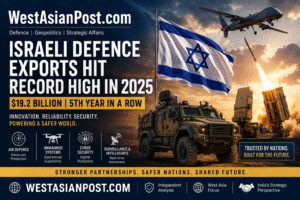 Israeli Defence Exports Hit Record High in 2025: What It Means for Global Security, Israel’s Strategic Rise, and India’s Defence Future.