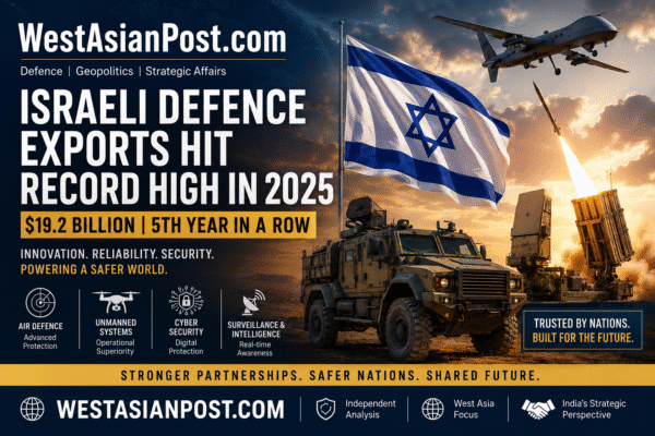 Israeli Defence Exports Hit Record High in 2025: What It Means for Global Security, Israel’s Strategic Rise, and India’s Defence Future.