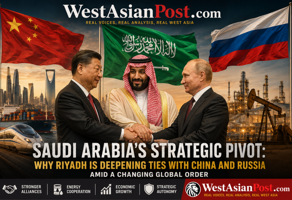 Saudi Arabia’s Strategic Pivot: Why Riyadh Is Deepening Ties with China and Russia Amid a Changing Global Order.