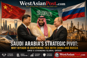 Saudi Arabia’s Strategic Pivot: Why Riyadh Is Deepening Ties with China and Russia Amid a Changing Global Order.