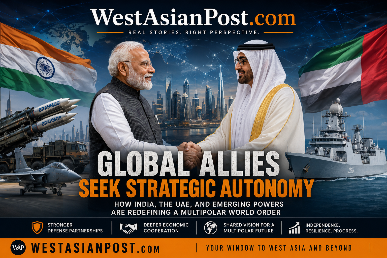 Global Allies Seek Strategic Autonomy: How India, the UAE, and Emerging Powers Are Redefining a Multipolar World Order.