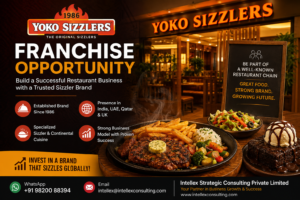 Yoko Sizzlers franchise opportunity in India and Worldwide: Explore investment requirements, brand history, cuisine, franchise model, business considerations and how to enquire.