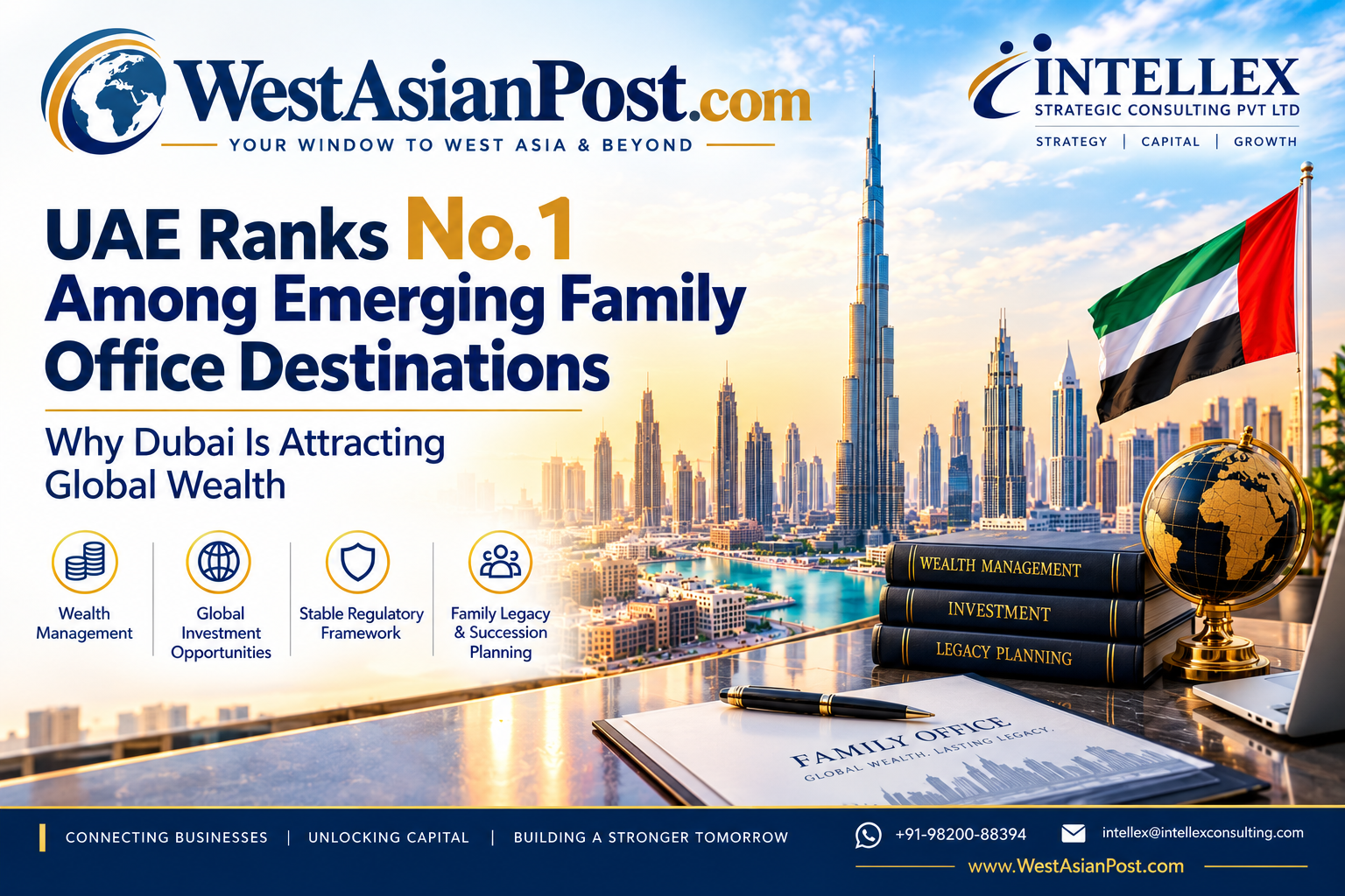 UAE Ranks No. 1 Among Emerging Family Office Destinations: Why Dubai Is Attracting Global Wealth